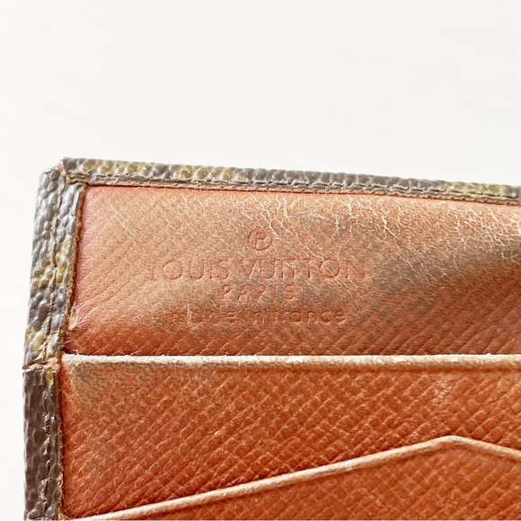 Louis Vuitton brown monogram canvas vintage compact wallet - Picture 9 of 9